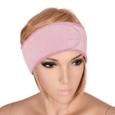 Velcro Hair Band SPA NATURAL Pink
